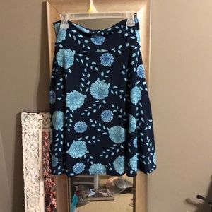 LueLa Roe Brand Azure Skirt